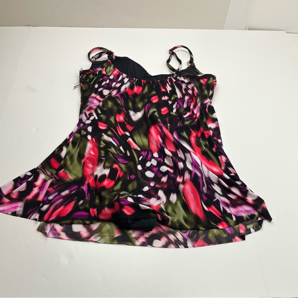 Magicsuit Womens Flutter Willow V-Neck Swimdress Size 14 One Piece Swimsuit NWOT - Picture 13 of 13